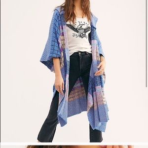 Free people Mercer hooded kimono
